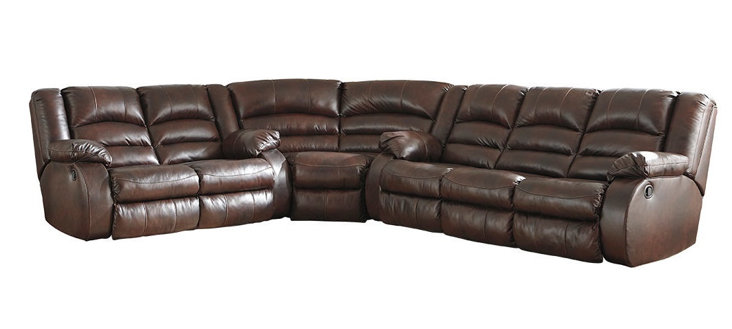 Carlisle Recliner 3 Piece Sectional Pic 2
